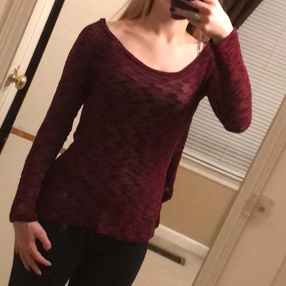 🎁 5 for $20 Red and black lace shirt